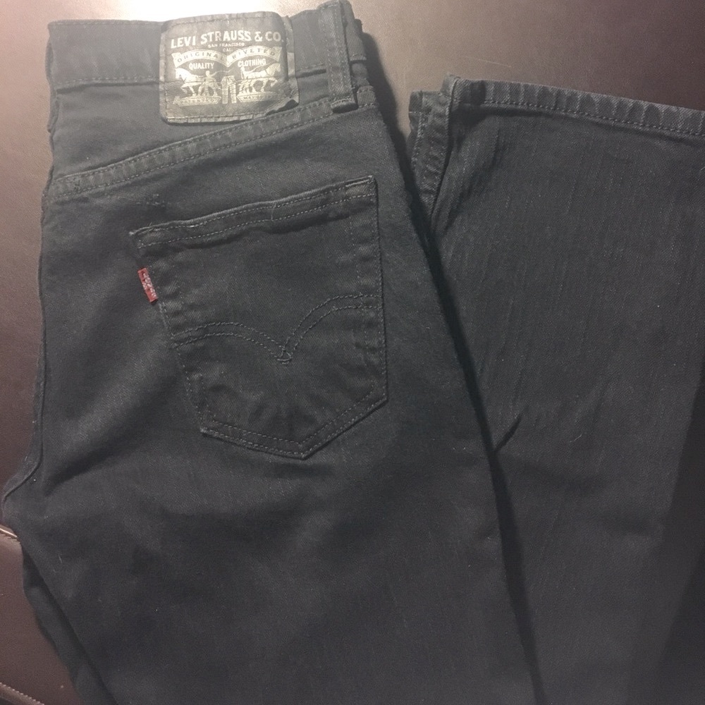 Levi’s black jeans 29x30, like new